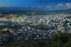 Photo de Port Louis la nuit