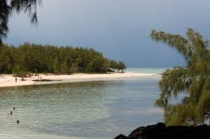 Photo d’une des plages de l’île