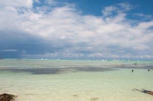 photo de la plage a l'ile aux cerfs