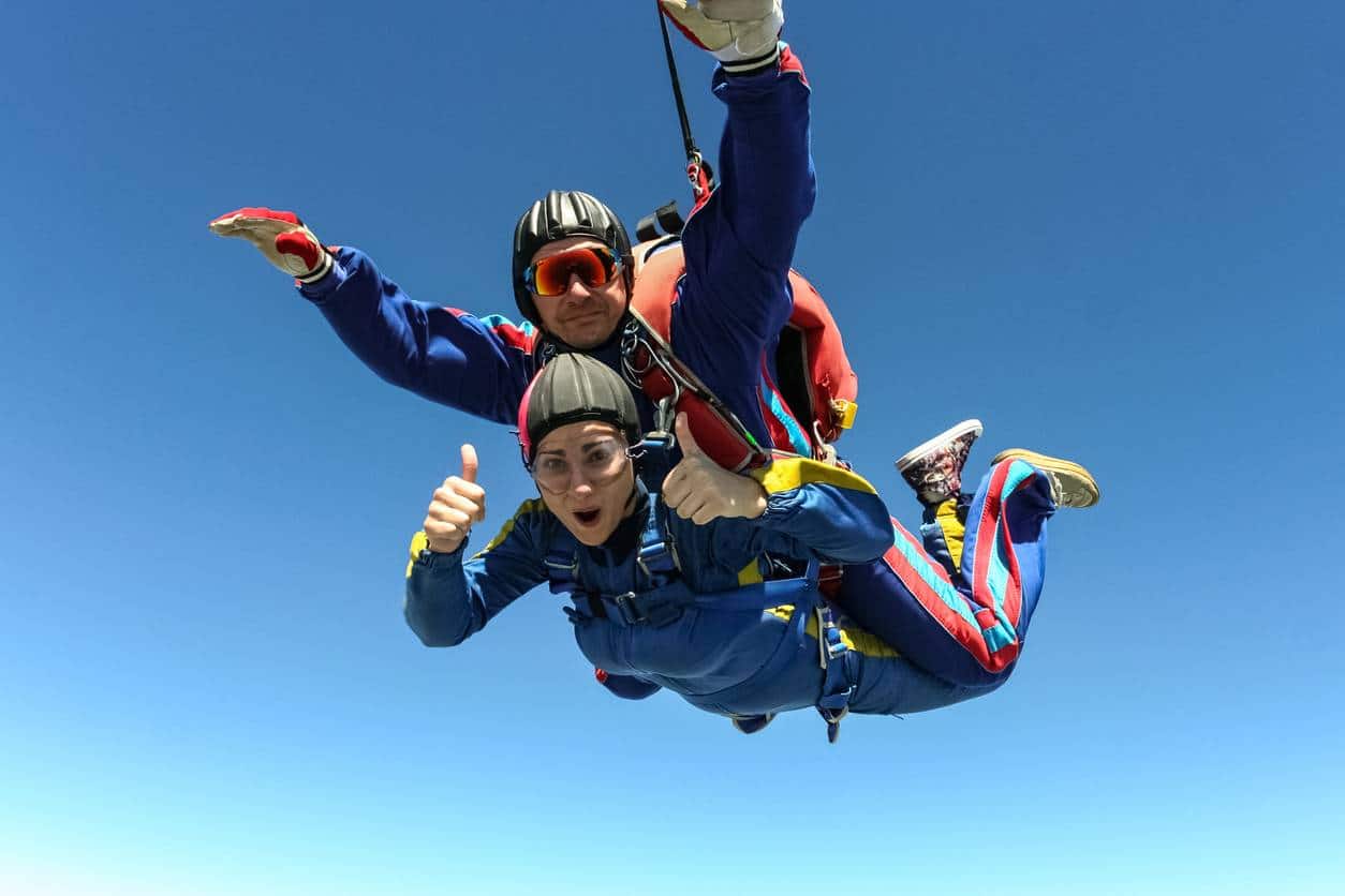 parachutisme tandem