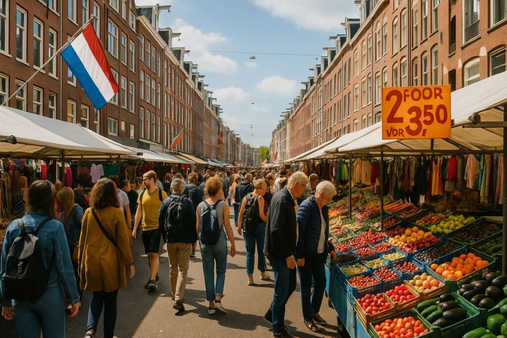 quartier pijp marché amsterdam