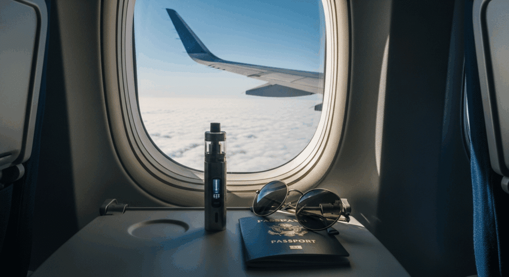 Peut-on fumer la cigarette électronique dans un avion?