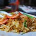 Assiette Pad Thai : recette thailandaise